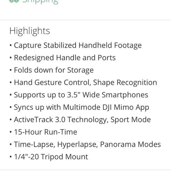 DJI Osmo Mobile 3 Smartphone Combo Kit content TikTok gimbal tripod pocket tech - Picture 16 of 16